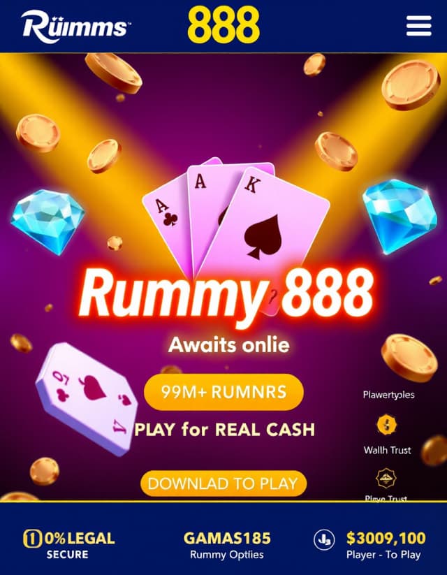 Rummy 888 Banner